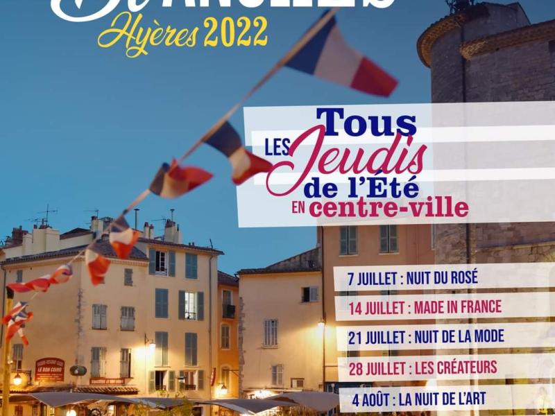 ETE 2022 à HYERES - LES NUITS BLANCHES